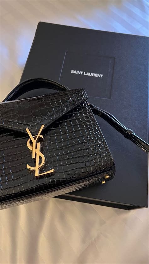 ysl cassandra mini crocodile|YSL Cassandra Mini Top Handle Bag .